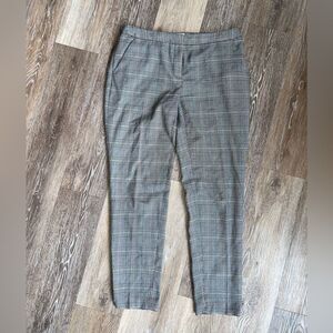 CALVIN Klein Black/White Patterned Work Pants Size 2